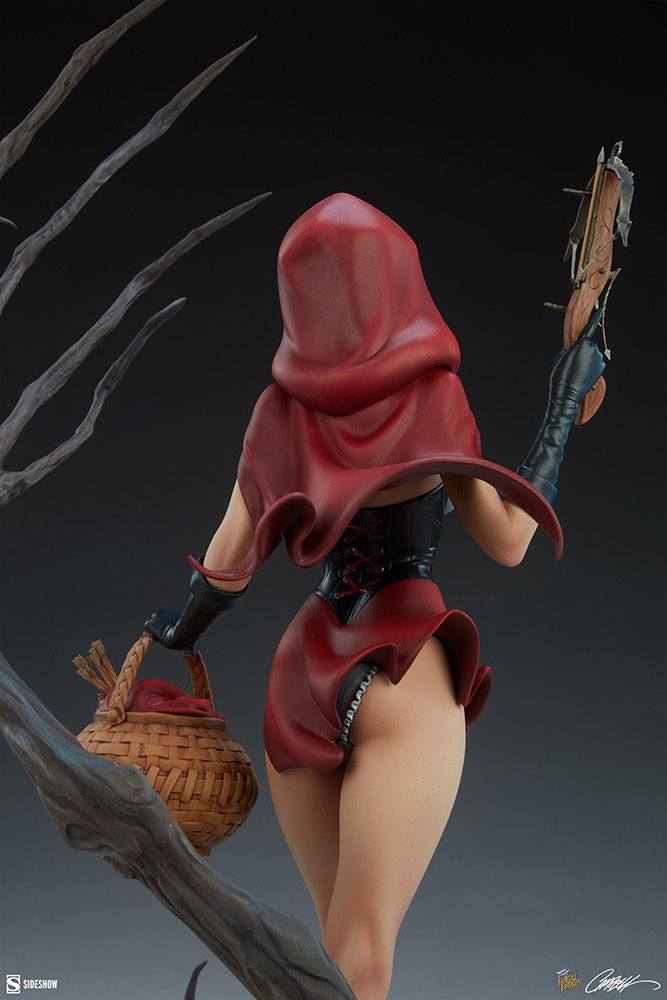 Sideshow Collectibles Fairytale Fantasies Collection Red Riding Hood Statue