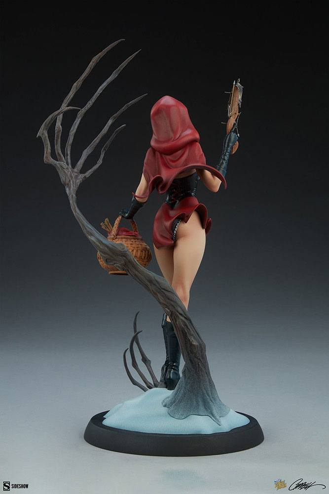 Sideshow Collectibles Fairytale Fantasies Collection Red Riding Hood Statue