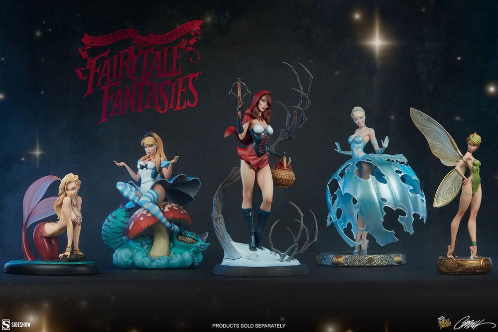 Sideshow Collectibles Fairytale Fantasies Collection Red Riding Hood Statue