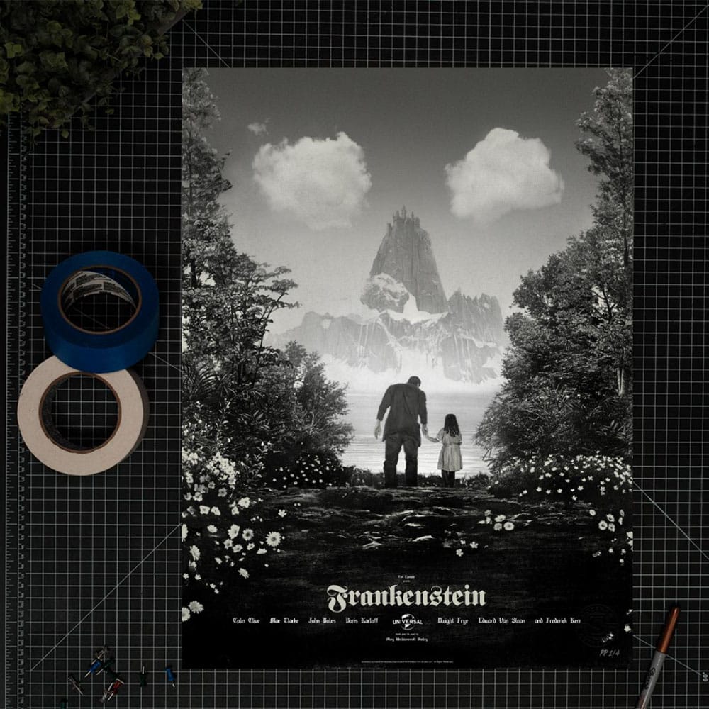 Sideshow Collectibles Frankenstein by Greg Ruth Kunstdruck