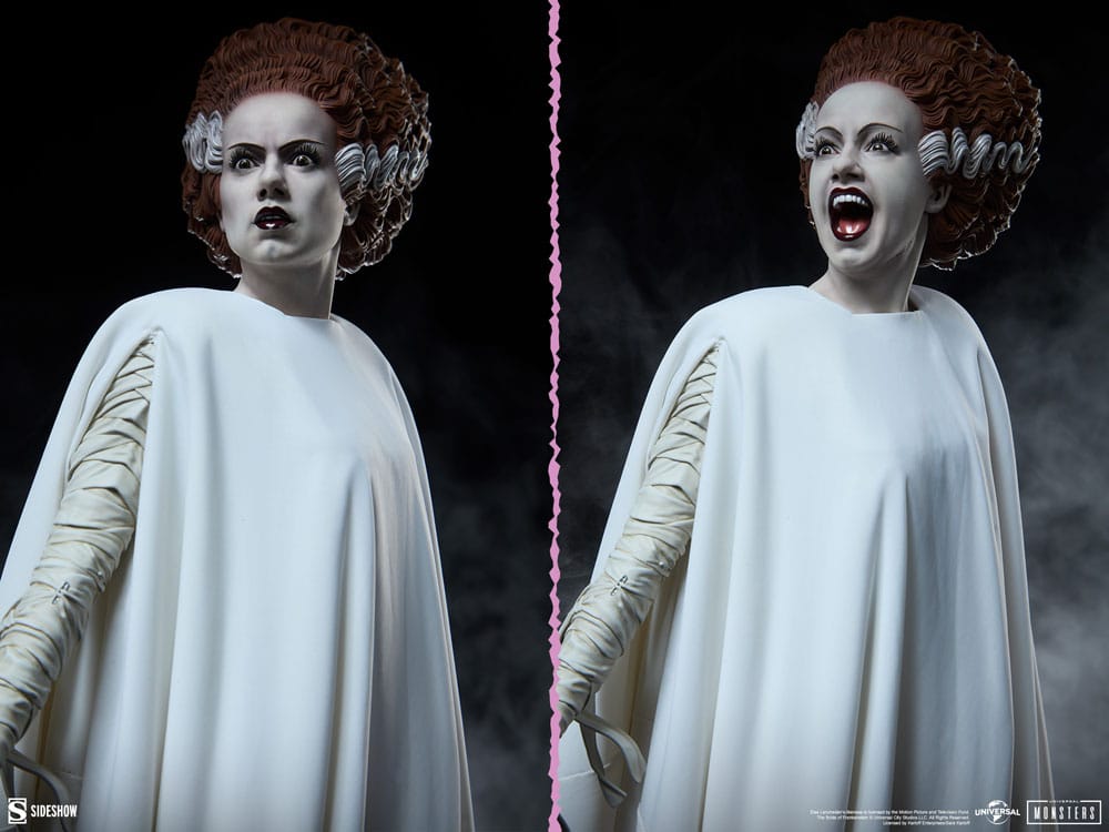 Sideshow Collectibles Frankensteins Braut The Bride of Frankenstein (Fabric Costume) Premium Format Mixed Media Statue