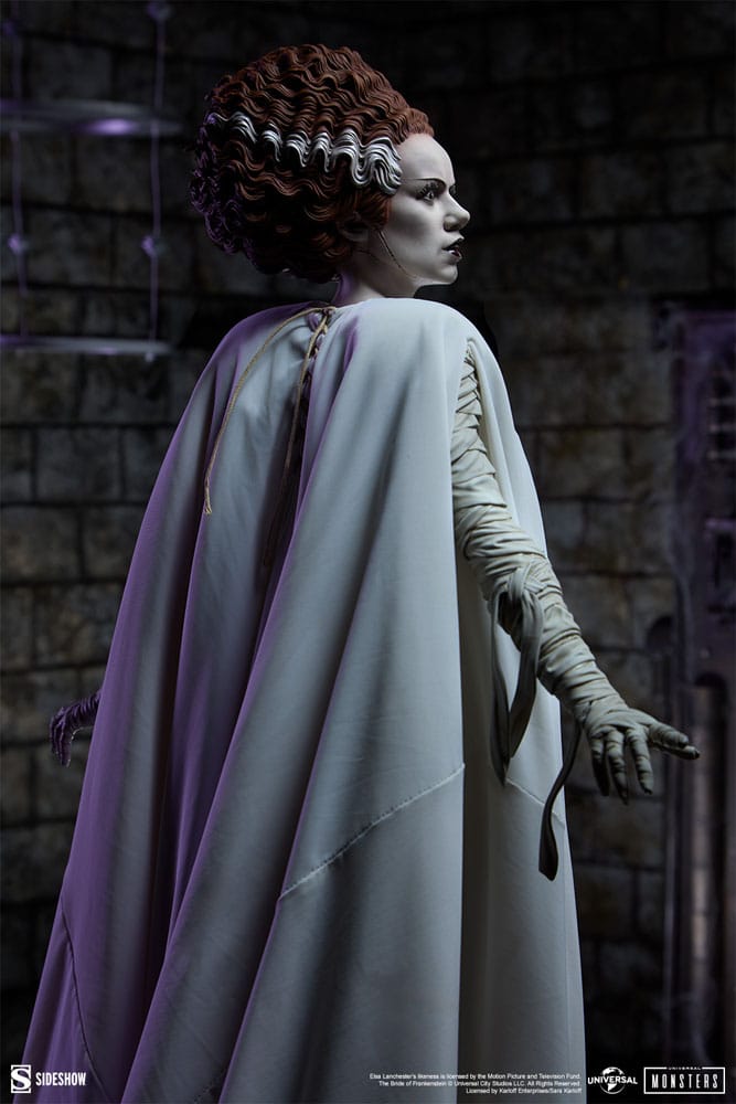 Sideshow Collectibles Frankensteins Braut The Bride of Frankenstein (Fabric Costume) Premium Format Mixed Media Statue
