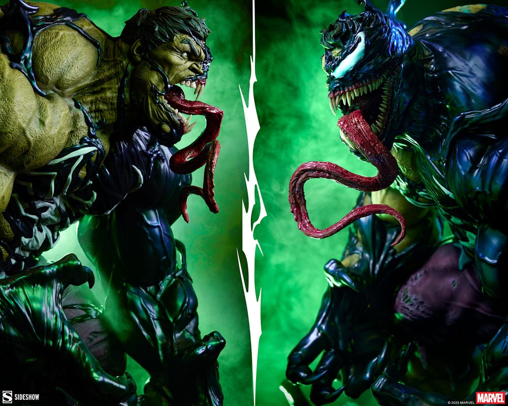 Sideshow Collectibles Marvel Venomized Hulk Premium Format Statue