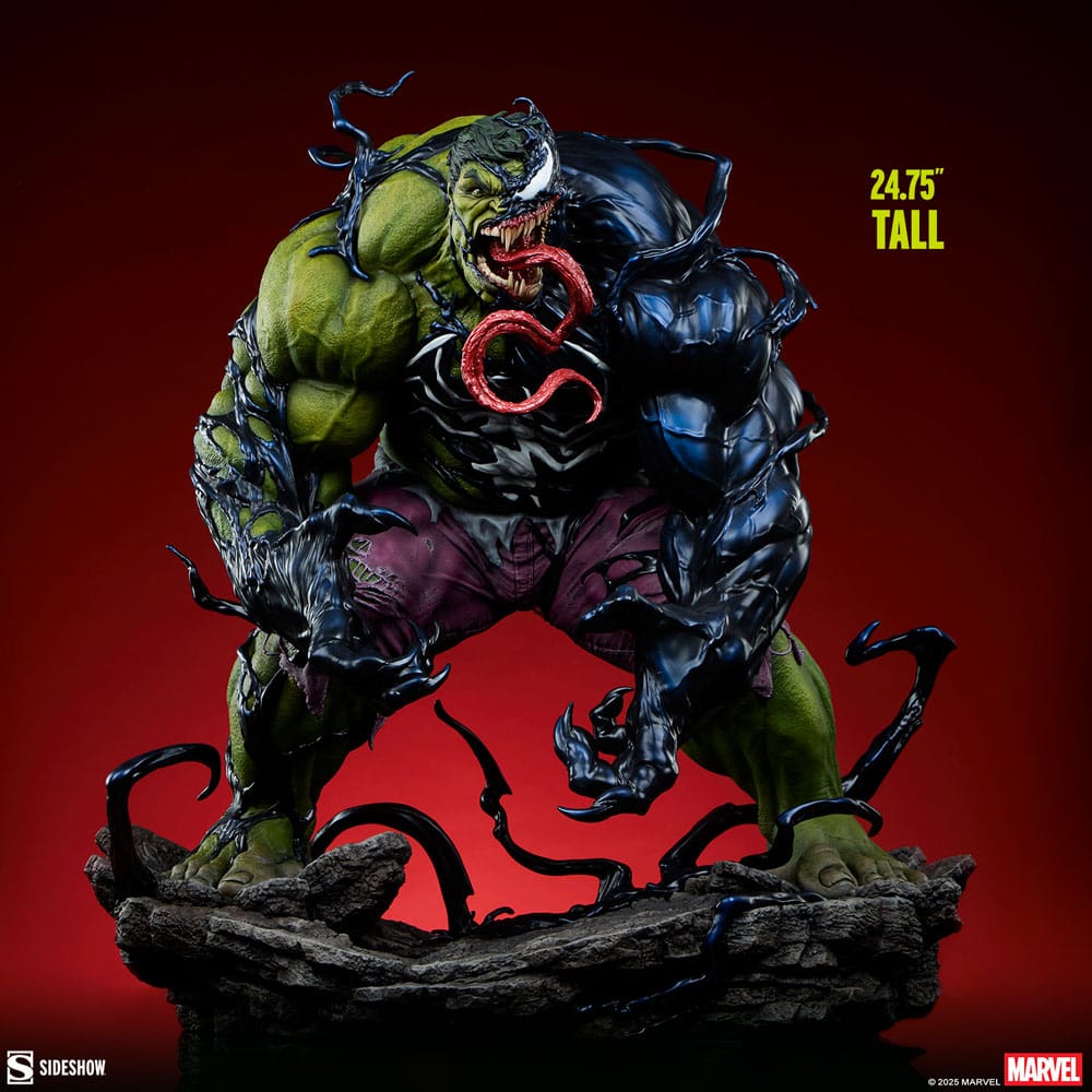Sideshow Collectibles Marvel Venomized Hulk Premium Format Statue