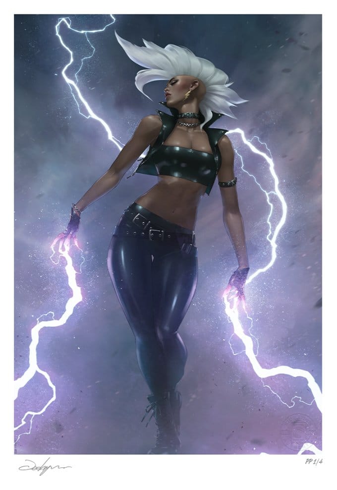 Sideshow Collectibles Marvel X-Men Storm: A New Look Ungerahmt Kunstdruck