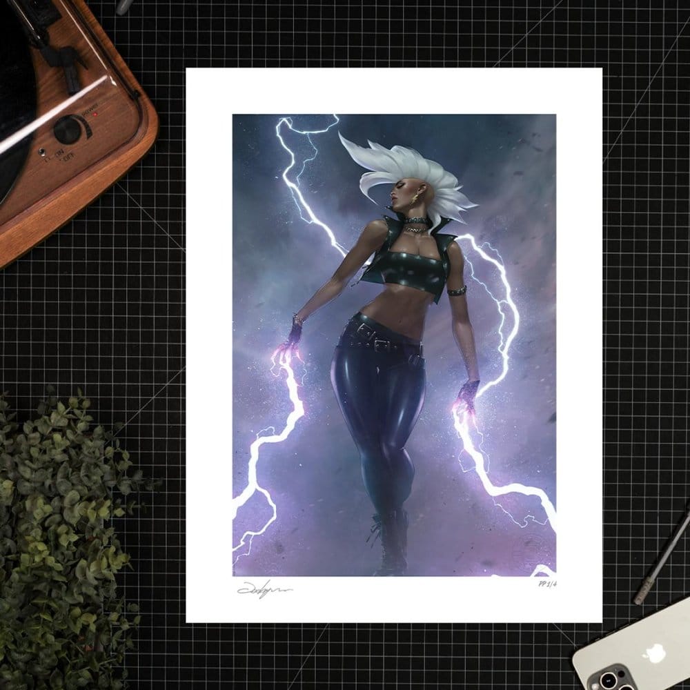 Sideshow Collectibles Marvel X-Men Storm: A New Look Ungerahmt Kunstdruck