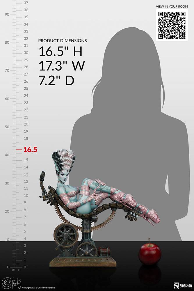 Sideshow Collectibles Olivia De Berardinis Frankie Reborn Statue