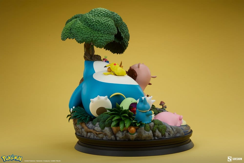 Sideshow Collectibles Pokémon Relaxo Diorama Actionfigur