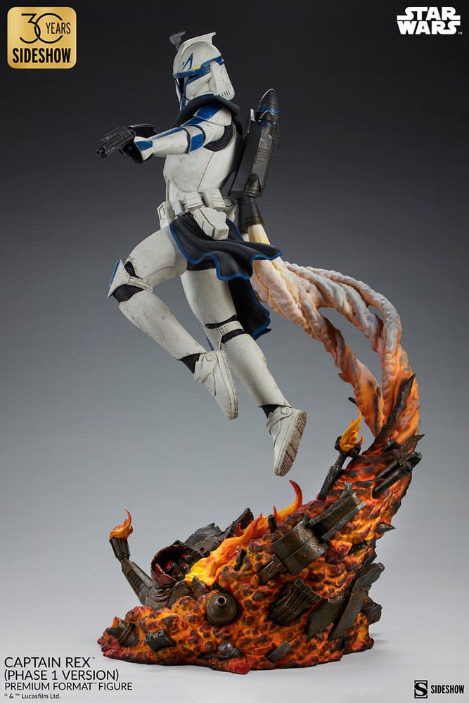 Sideshow Collectibles Star Wars Captain Rex (Phase 1 Version) Premium Format Statue