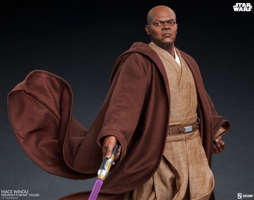 Sideshow Collectibles Star Wars Episode III Mace Windu Premium Format Figur