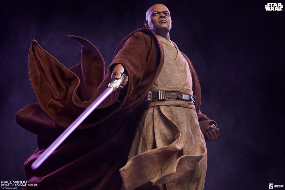 Sideshow Collectibles Star Wars Episode III Mace Windu Premium Format Figur