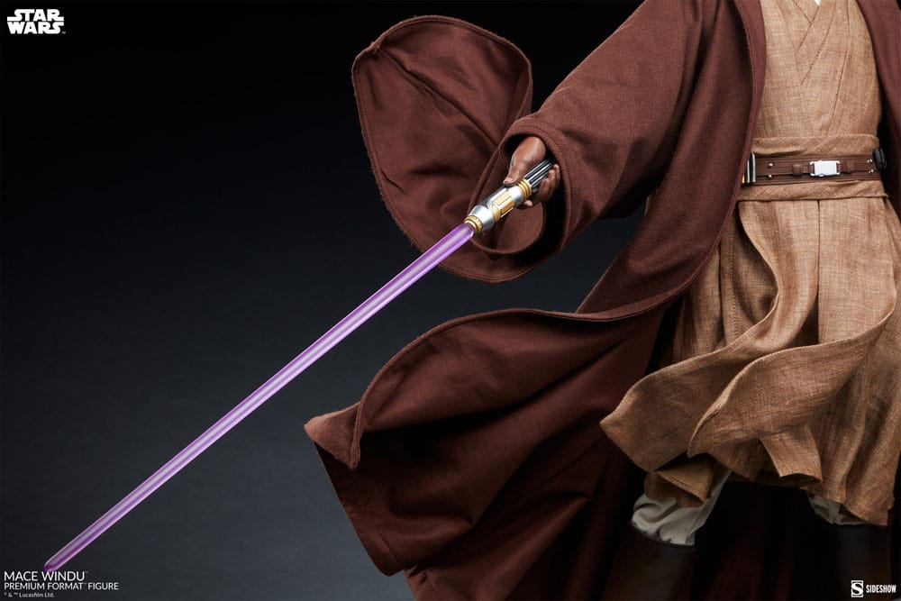 Sideshow Collectibles Star Wars Episode III Mace Windu Premium Format Figur