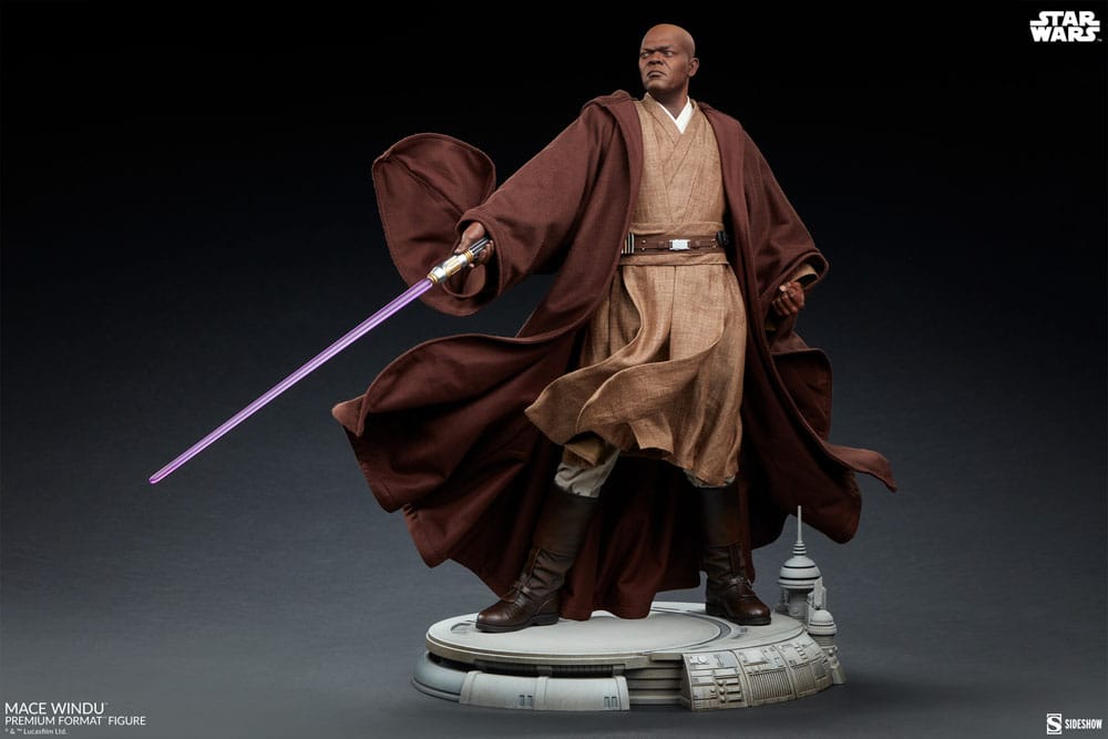 Sideshow Collectibles Star Wars Episode III Mace Windu Premium Format Figur