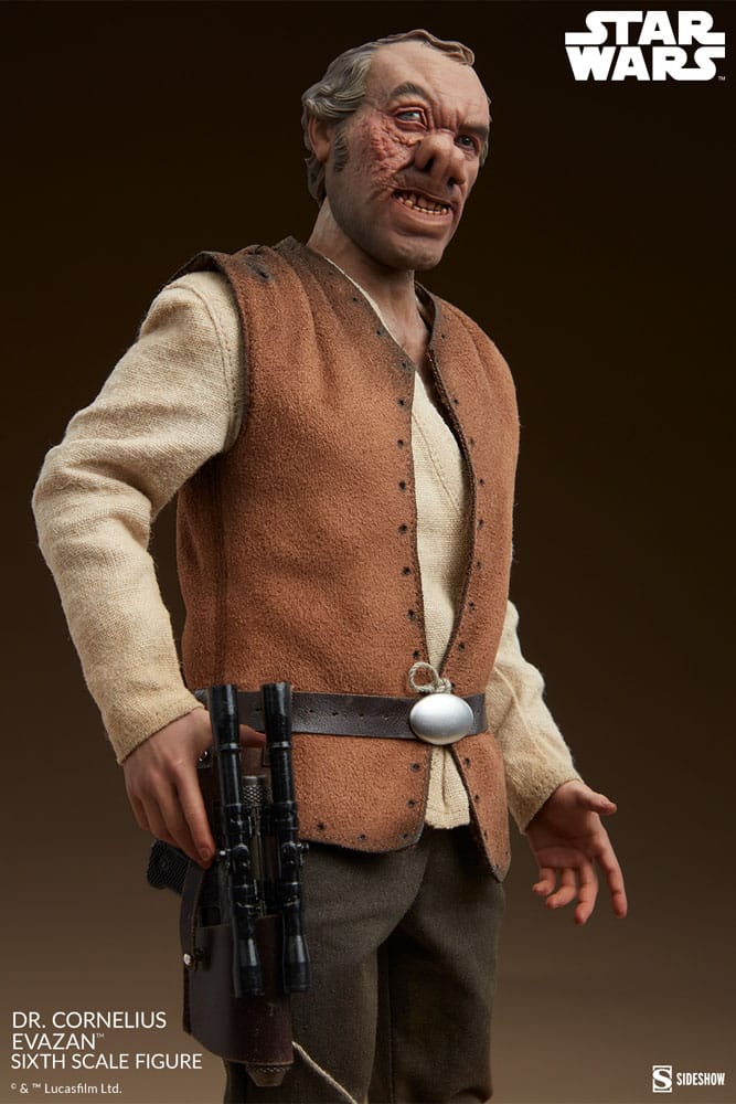 Sideshow Collectibles Star Wars Episode IV Scum & Villainy Doctor Cornelius Evazan 1/6 Actionfigur