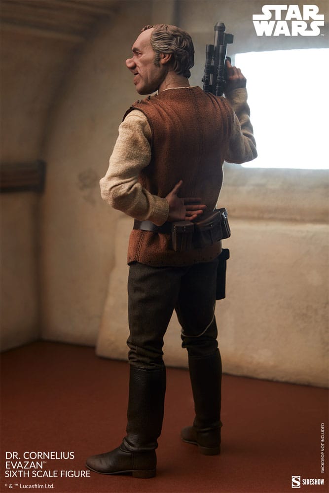 Sideshow Collectibles Star Wars Episode IV Scum & Villainy Doctor Cornelius Evazan 1/6 Actionfigur