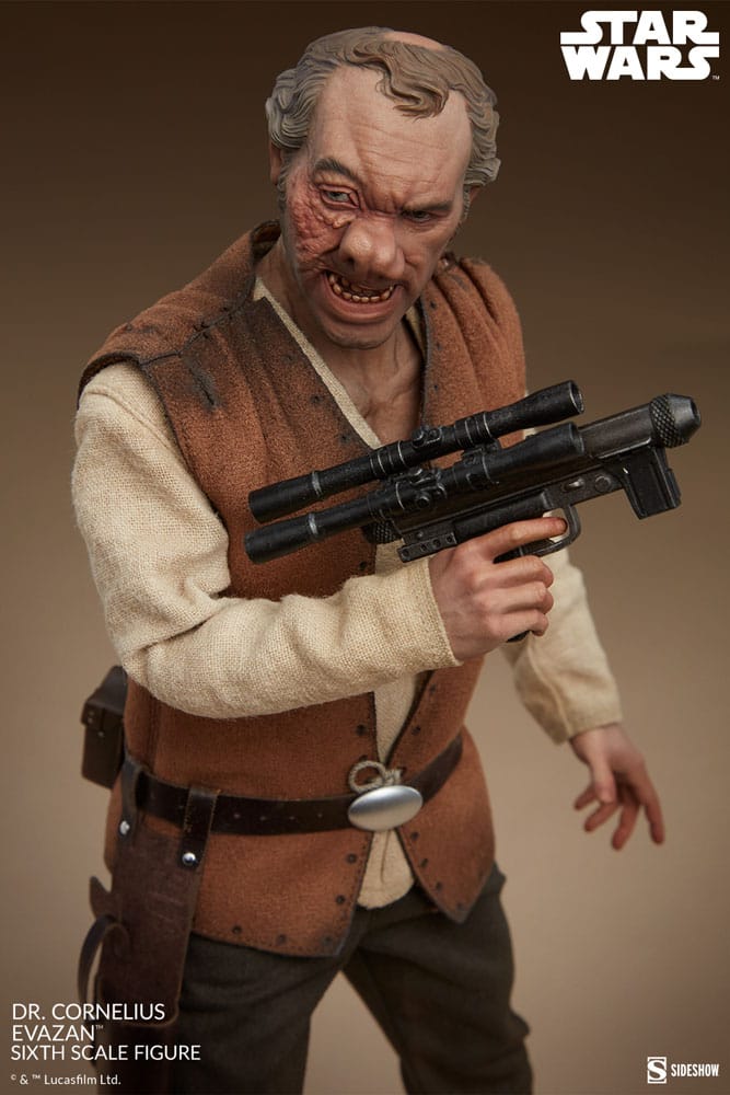 Sideshow Collectibles Star Wars Episode IV Scum & Villainy Doctor Cornelius Evazan 1/6 Actionfigur
