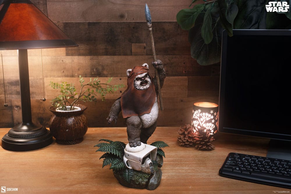 Sideshow Collectibles Star Wars Episode VI Die Rückkehr der Jedi-Ritter Wicket Statue