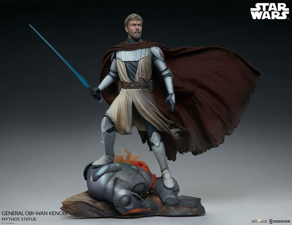 Sideshow Collectibles Star Wars General Obi-Wan Kenobi Mythos 45 cm Statue
