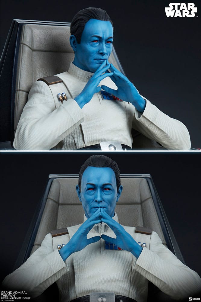 Sideshow Collectibles Star Wars Grand Admiral Thrawn Premium Format Figur