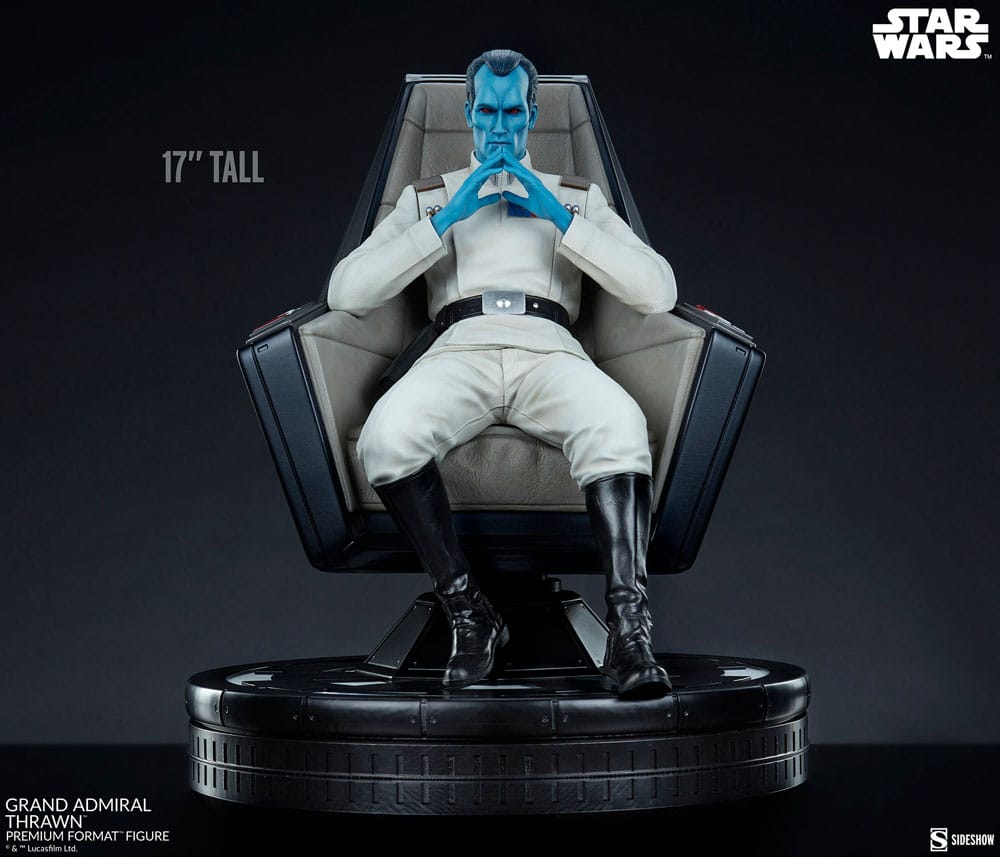 Sideshow Collectibles Star Wars Grand Admiral Thrawn Premium Format Figur