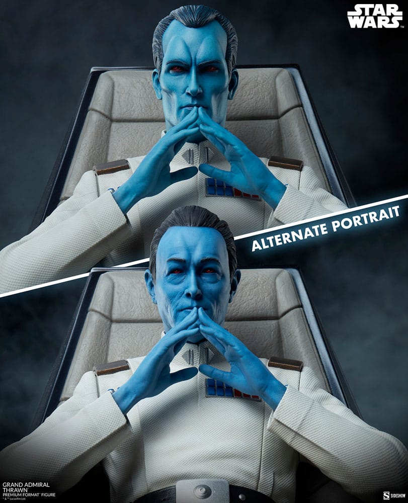 Sideshow Collectibles Star Wars Grand Admiral Thrawn Premium Format Figur