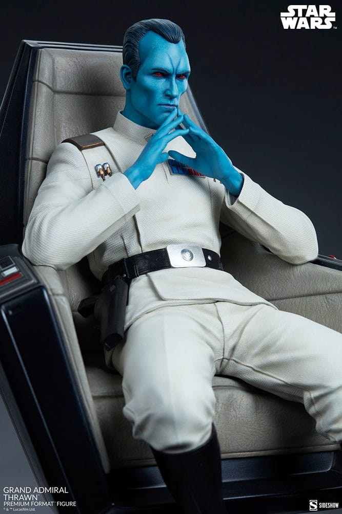 Sideshow Collectibles Star Wars Grand Admiral Thrawn Premium Format Figur