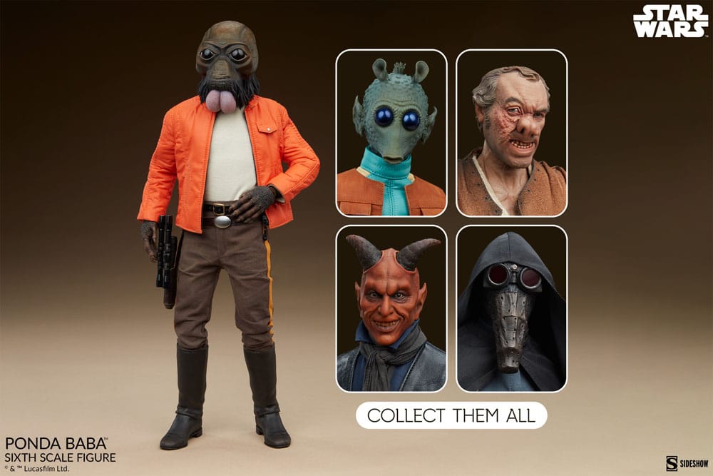 Sideshow Collectibles Star Wars Ponda Baba Scum & Villainy 1/6 Actionfigur