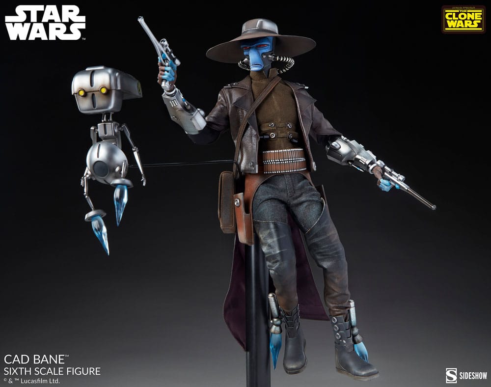 Sideshow Collectibles Star Wars The Clone Wars Cad Bane 1/6 Actionfigur