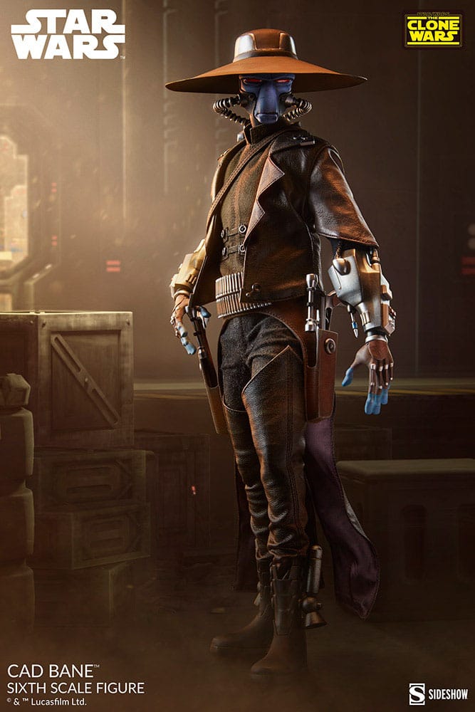 Sideshow Collectibles Star Wars The Clone Wars Cad Bane 1/6 Actionfigur