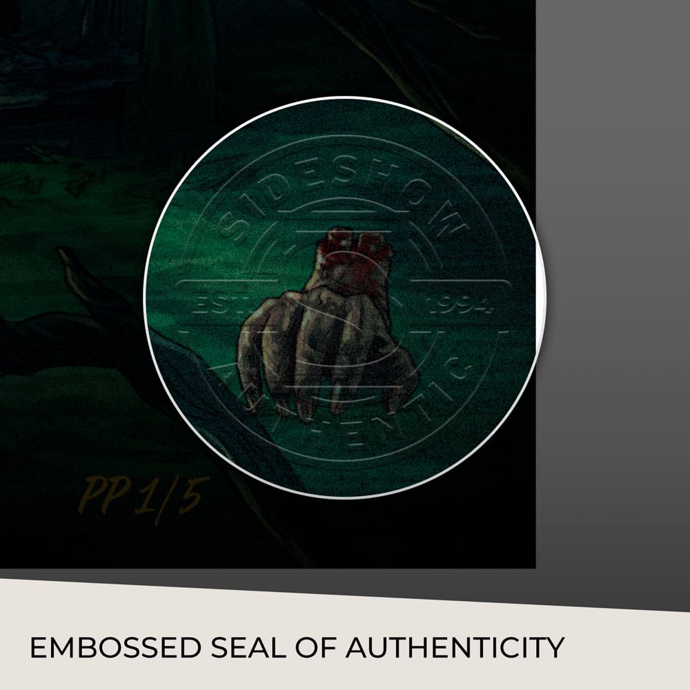 Sideshow Collectibles Tanz der Teufel 2 / Evil Dead Ash Williams Kunstdruck