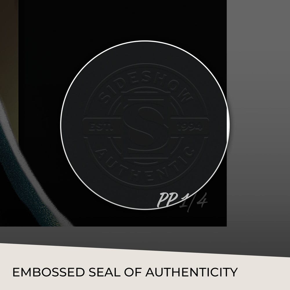 Sideshow Collectibles The Amazing Spider-Man Cosmic Black Cat Kunstdruck