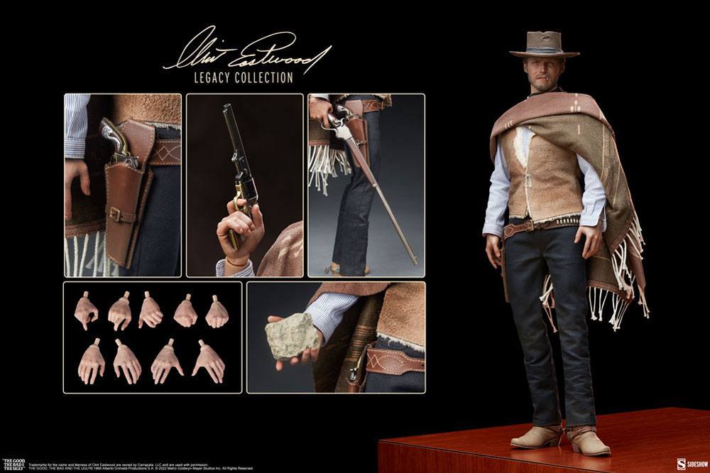 Sideshow Collectibles Zwei glorreiche Halunken Clint Eastwood 1/6 Actionfigur