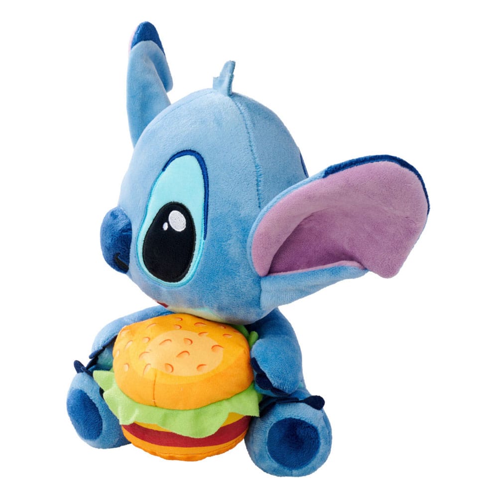 Simba Lilo & Stitch Stitch mit Burger Plüschfigur