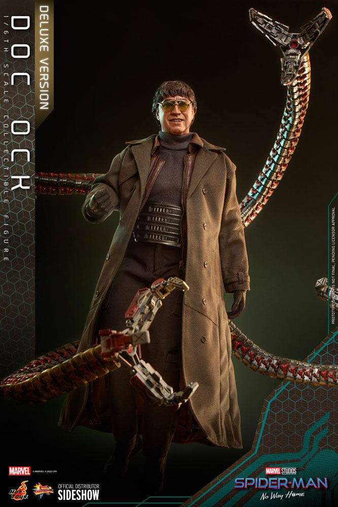 Spider-Man: No Way Home Movie Masterpiece Actionfigur 1/6 Doc Ock (Deluxe Version) 31 cm Hot Toys