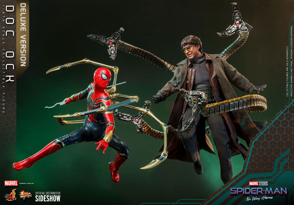 Spider-Man: No Way Home Movie Masterpiece Actionfigur 1/6 Doc Ock (Deluxe Version) 31 cm Hot Toys
