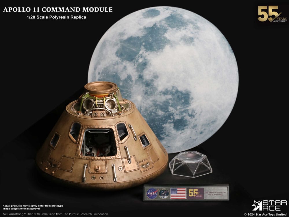 Star Ace Toys Apollo 11 Command Module (DX) 1/20 Replik