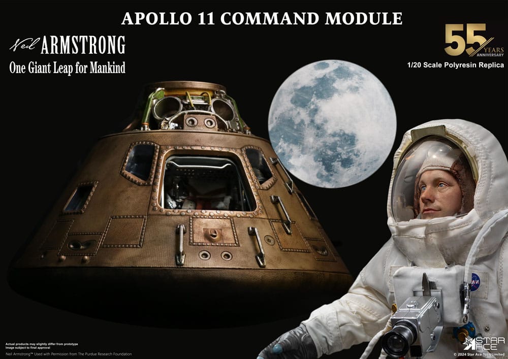 Star Ace Toys Apollo 11 Command Module (DX) 1/20 Replik