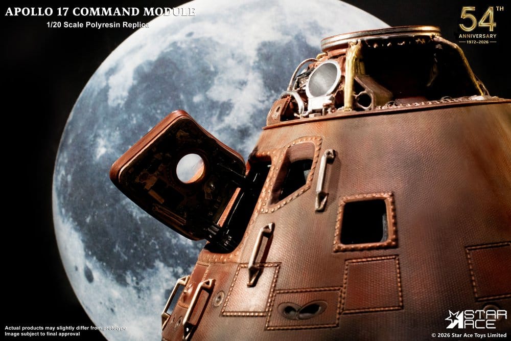 Star Ace Toys Apollo 17 Command Module 1/20 Replik