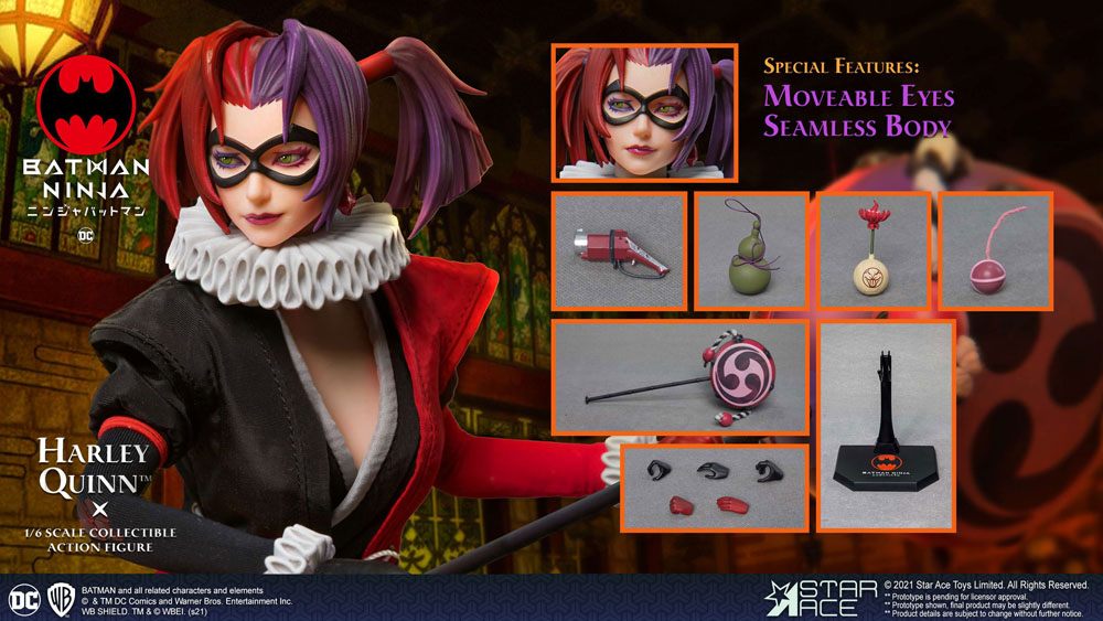 Star Ace Toys Batman Ninja My Favourite Movie Harley Quinn Normal Ver. 1/6 Actionfigur