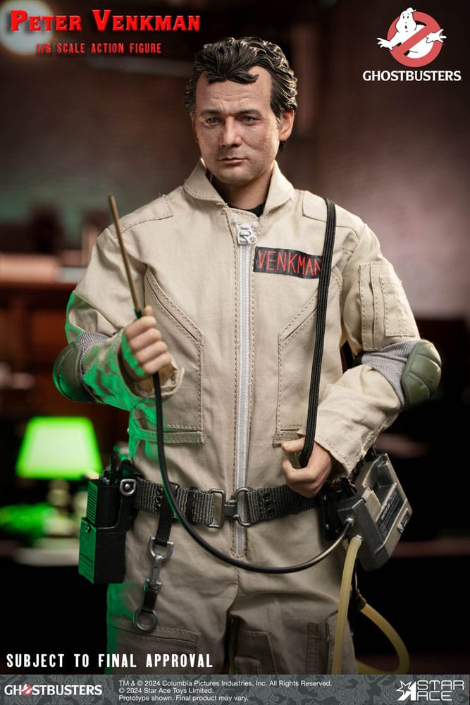 Star Ace Toys Ghostbusters (1984) Peter Venkman 1/6 Actionfigur - Beschädigte Verpackung