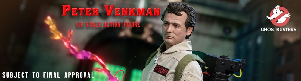 Star Ace Toys Ghostbusters (1984) Peter Venkman 1/6 Actionfigur - Beschädigte Verpackung