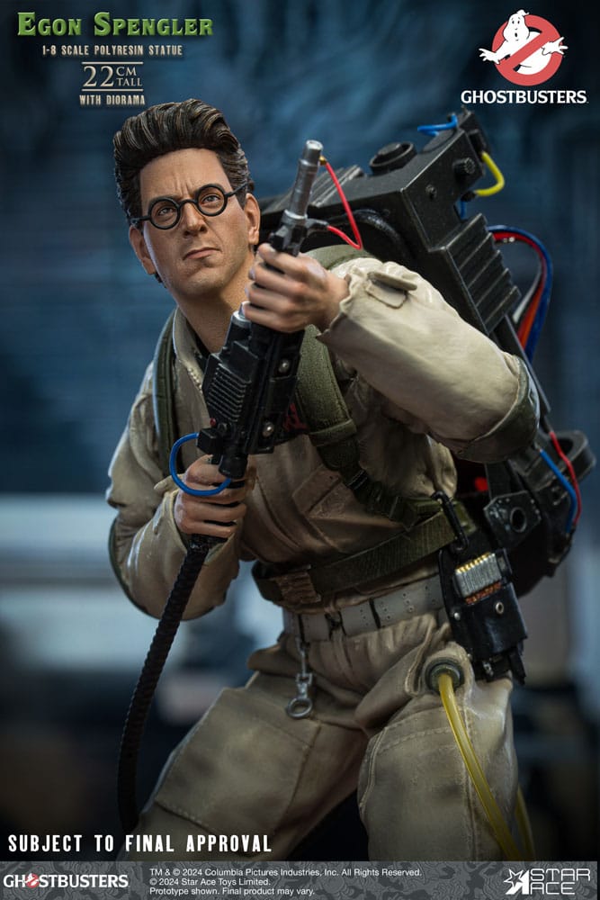 Star Ace Toys Ghostbusters Egon Spengler + Ray Stantz Twin Pack Set 1/8 Statue
