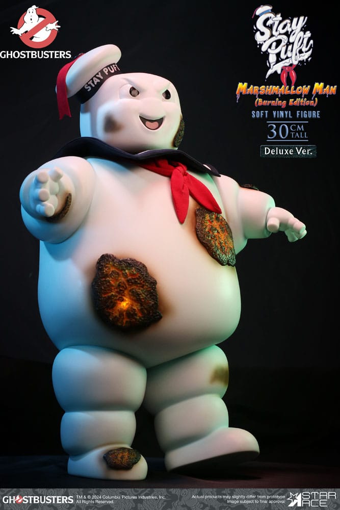 Star Ace Toys Ghostbusters Stay Puft Marshmallow Man Burning Edition Deluxe Statue