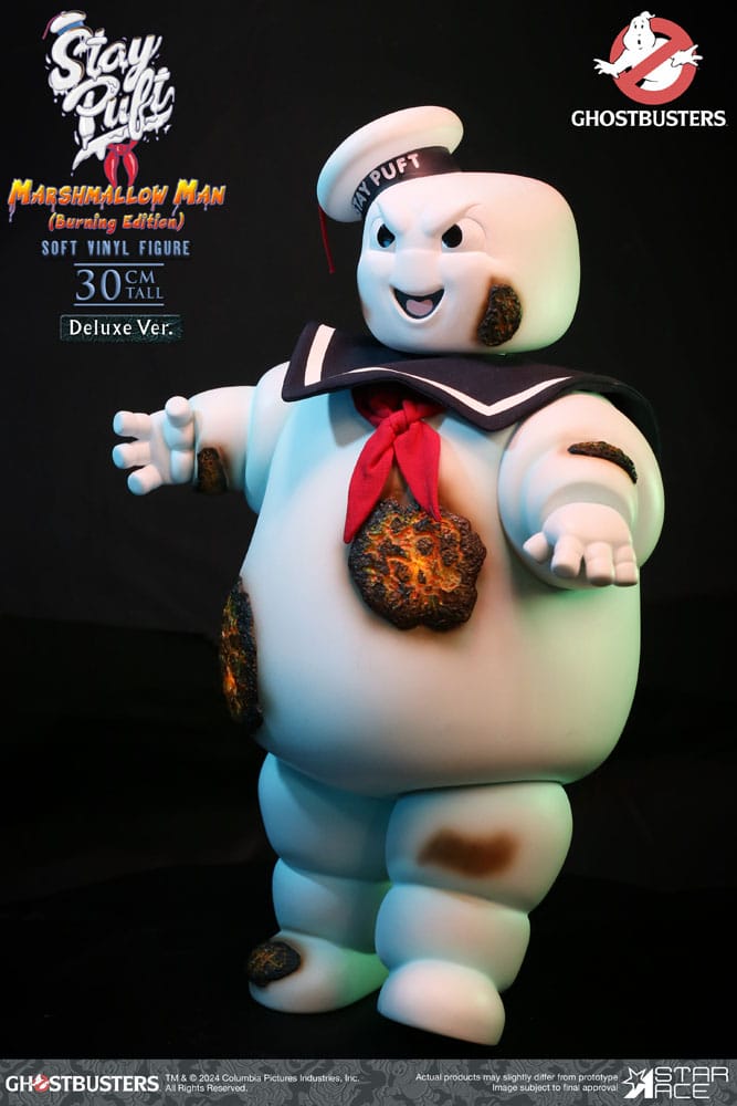 Star Ace Toys Ghostbusters Stay Puft Marshmallow Man Burning Edition Deluxe Statue