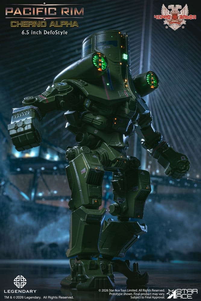 Star Ace Toys Pacific Rim DefoStyle Cherno Alpha NX Figur