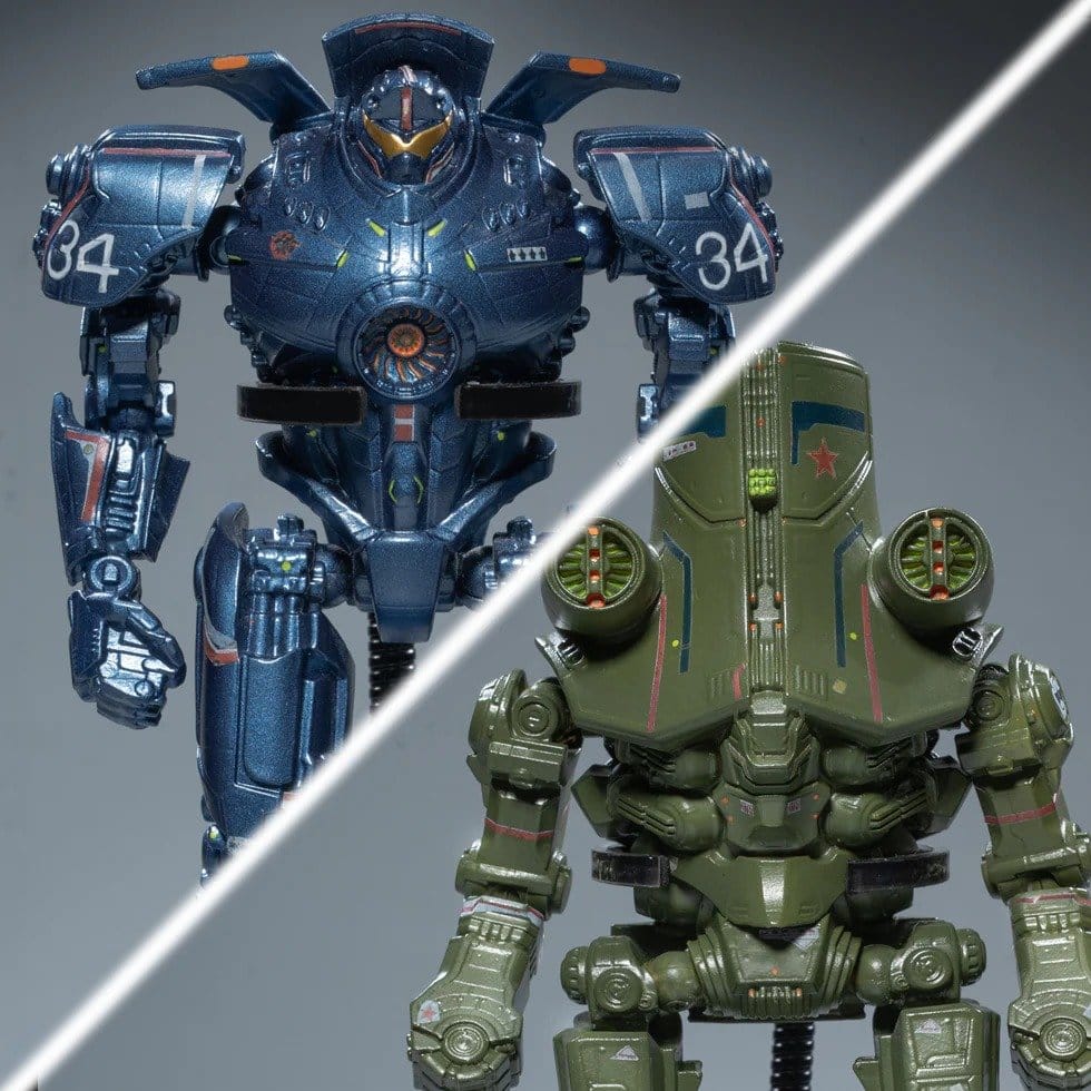 Star Ace Toys Pacific Rim DefoStyle Gipsy Danger & Cherno Alpha 2er-Pack DX Figur