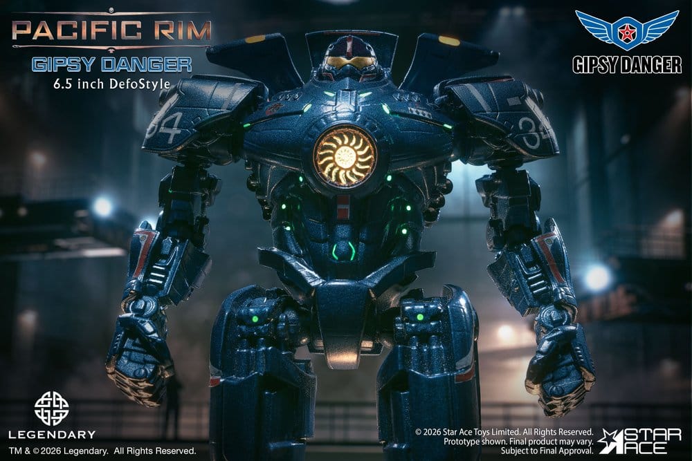 Star Ace Toys Pacific Rim DefoStyle Gipsy Danger DX Figur