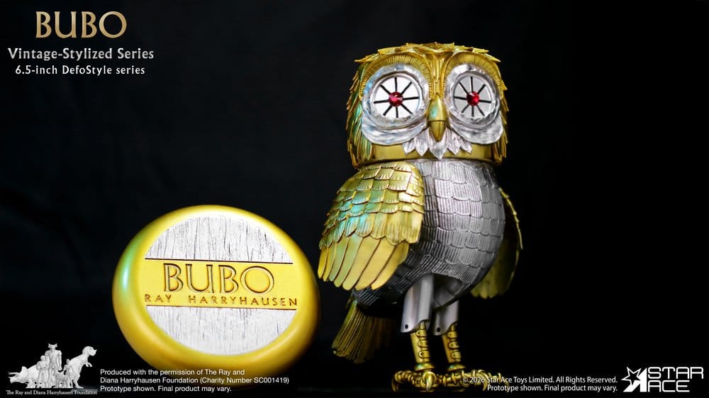 Star Ace Toys Ray Harryhausen Collection Bubo DefoStyle Soft-vinyl Statue