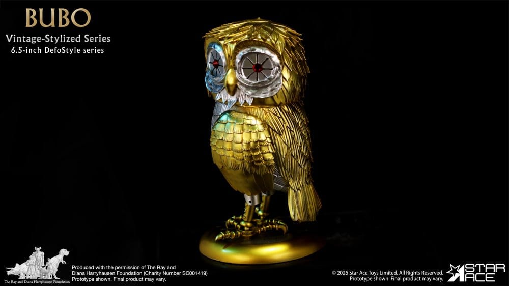 Star Ace Toys Ray Harryhausen Collection Bubo DefoStyle Soft-vinyl Statue
