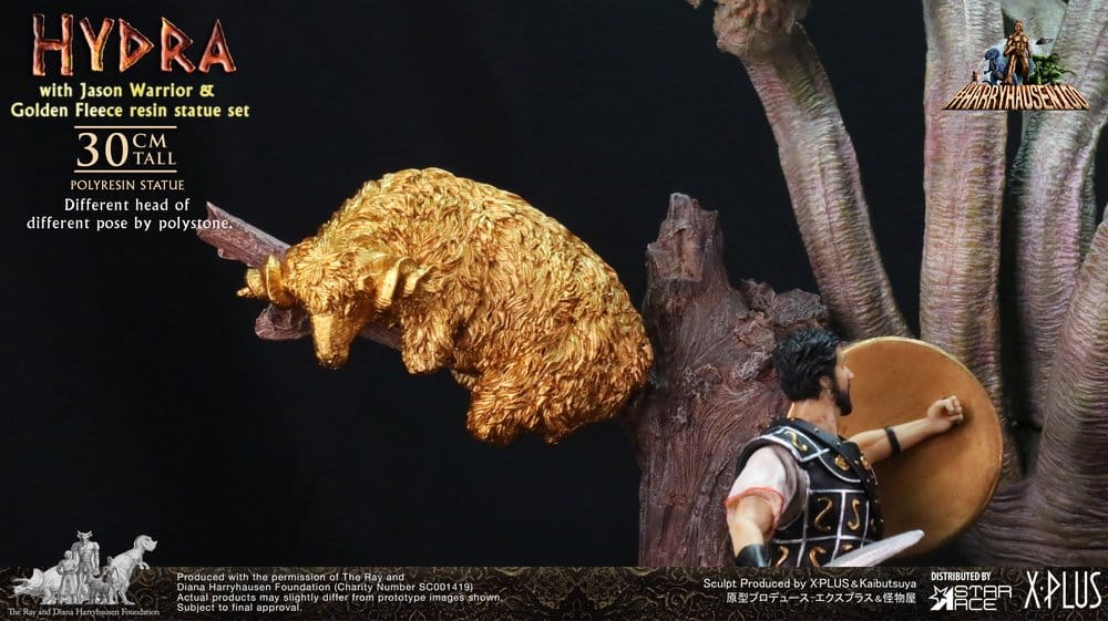 Star Ace Toys Ray Harryhausen Golden Fleece Painted Statue